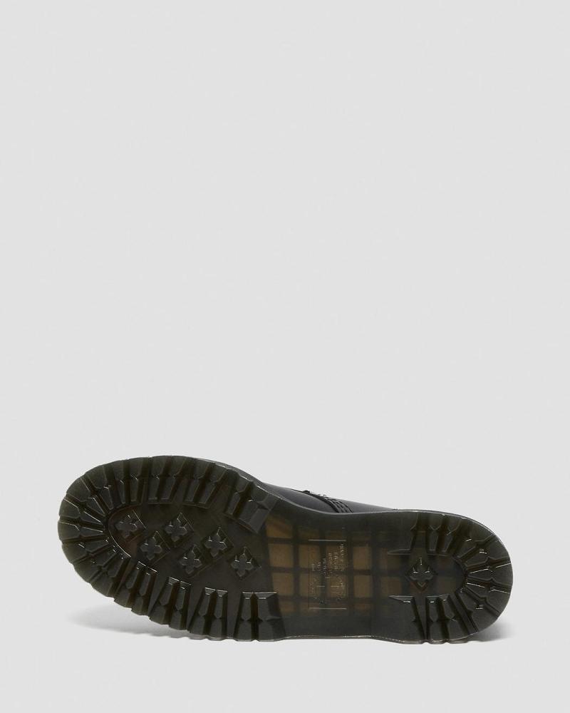 Dr Martens 1460 Bex Stud Lær Snørestøvletter Dame Svarte | Norge 620JPQ